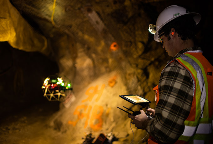 Montana Tech underground mine